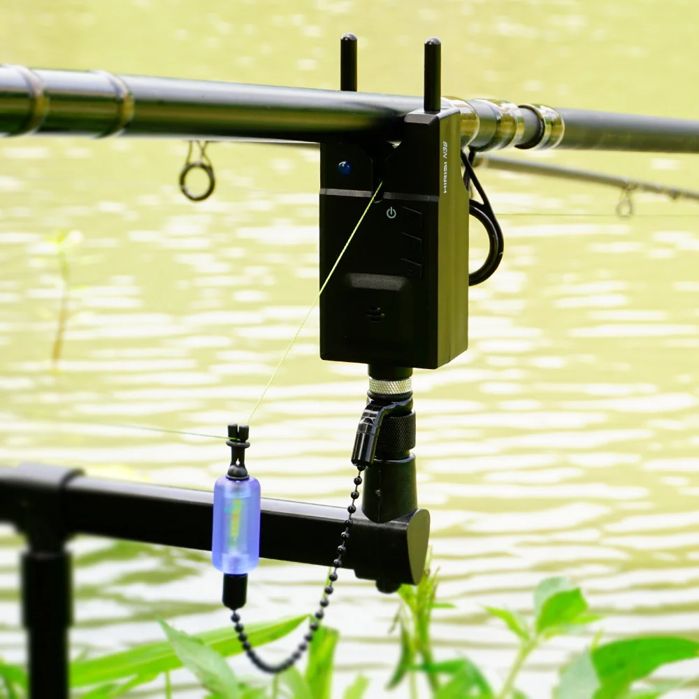 Alarma de carpa LED Hirisi N38 – Volumen y sensibilidad ajustables - imagen 3