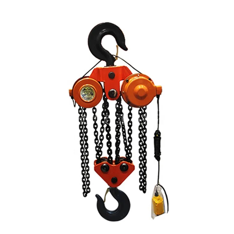10t Chain Pulley DHP Type 3 Phase Control By Remote Electric Hoist 380V Crane Group Control For Electric Hoist