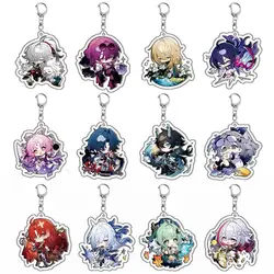 Honkai: Star Rail Luocha Imbibitor Lu-nae Blade Kafka Seele Cosplay Costume Accessories Anime Game Badge Keychain Pendant Prop