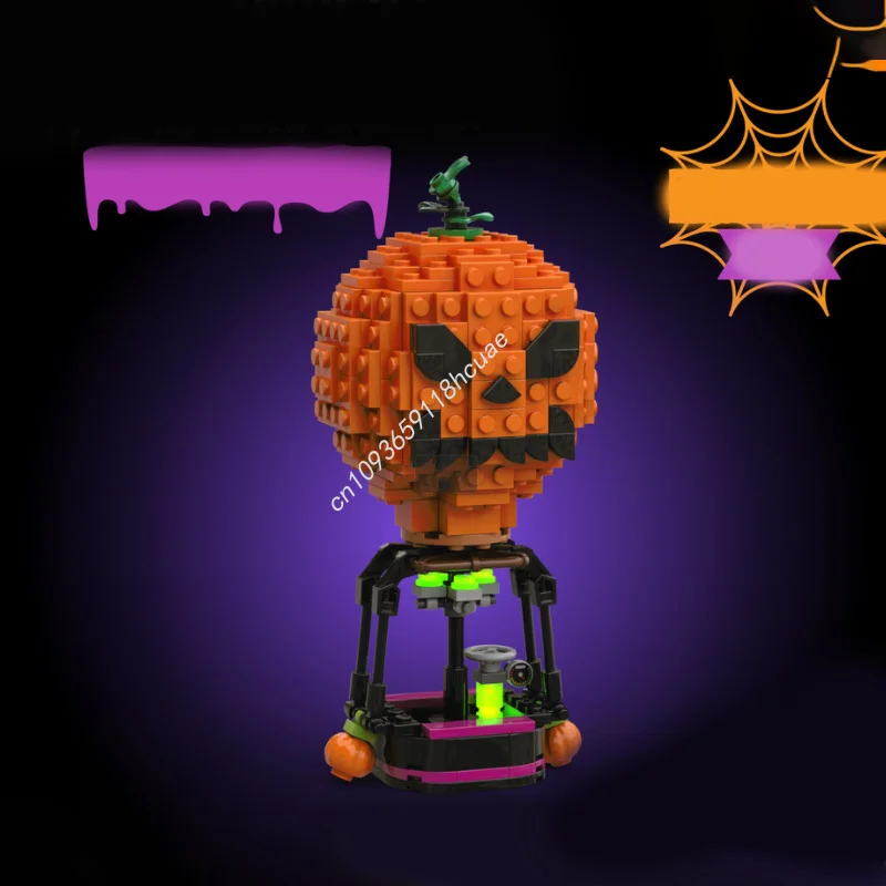 

209pcs MOC Spooky Hot Air Balloon Halloween Building Blocks Kids Christmas toy Gift Birthday