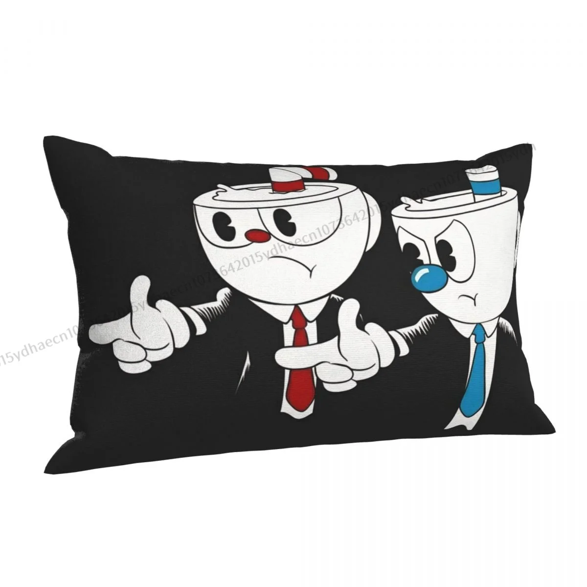 It Is You Hug Pillowcase Cuphead Game Backpack Cojines Bedroom Printed Car Pillow Covers Decorative