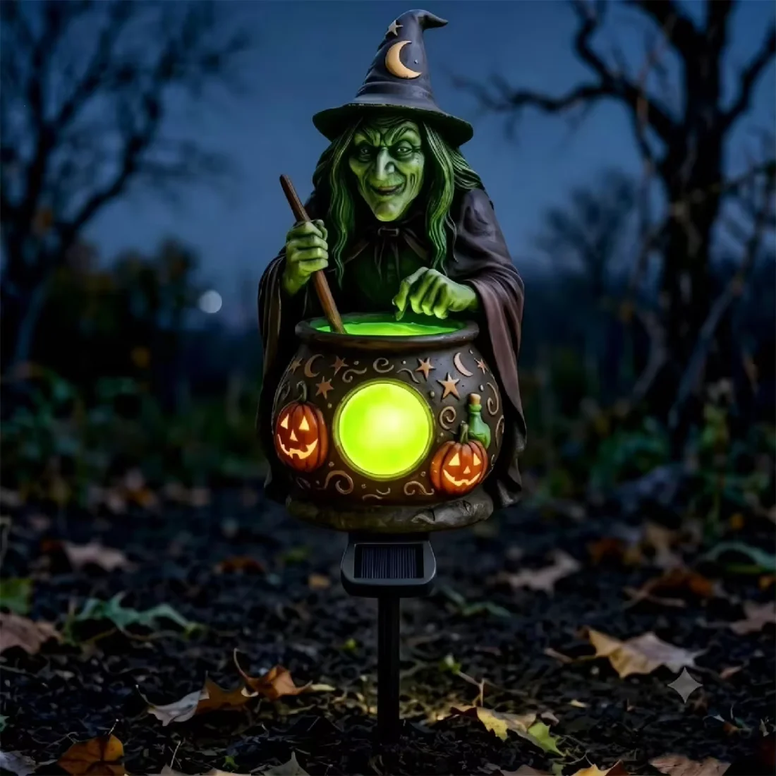 Halloween Solar Garden Light W - đánh giá và giá Solar Garden Light Dusk To Dawn