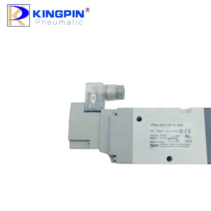 KINGPIN Neues Original-Magnetventil VP542-5DZ1-03F-M-X536 24VDC Pneumatische Komponenten