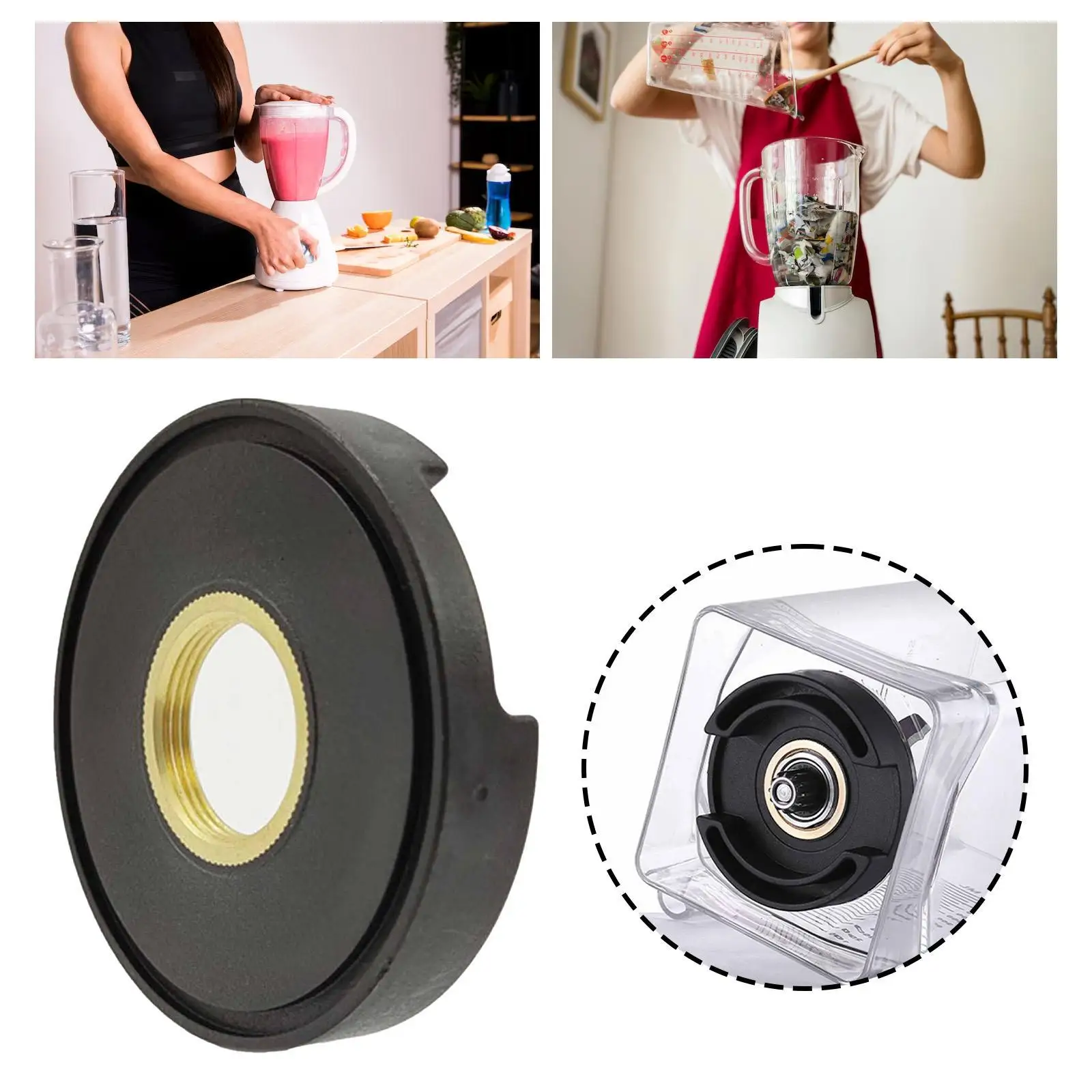 Blender Retainer Nut, Spare Part,Easy to Use, Accessories Replacement Heavy