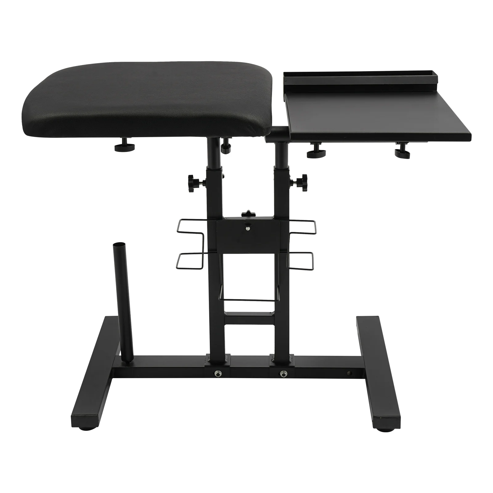 

21.65-35.43inch Oversized Arm Rest Stand with Workbench 360°rotatable Detachable Tattoo Mobile Workstation Stand for Tattoo Arti