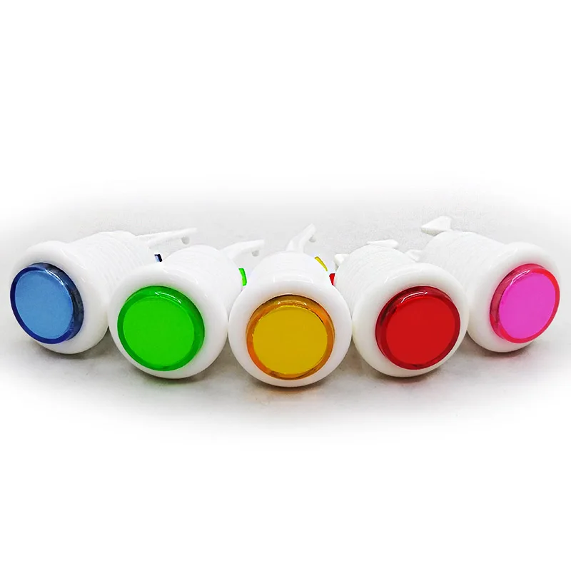 

10 pcs A4 push button Arcade Button Game Machine PartsButton Cover Hole Cover Screws for Arcade Cabinets