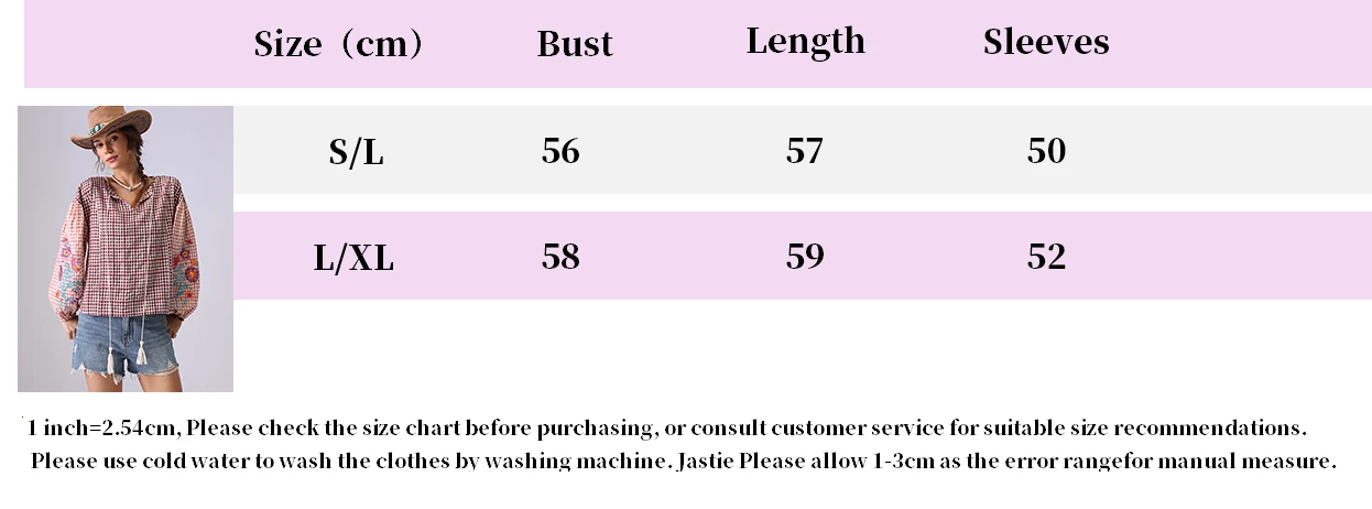 قميص ريترو بأكمام منتفخة ومطرز بالزهور قميص منقوش لربيع وصيف 2025 بأكمام طويلة للعطلات قميص شاطئ غير رسمي