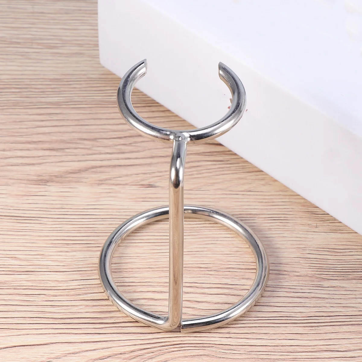 

Shaving Brush Stand Stainless Steel Shave Brush Organizer For Home Barber Salon Use Razor Stand Drip Holder