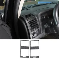Car Center Console Both Sides Air Vent Outlet Decoration Cover Stickers for Hummer H3 2005-2009 Interior Accessories