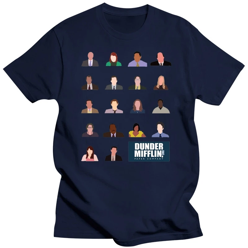 Brand Dunder Mifflin Inc Paper Company T-SHIRT 2019 Men Short Sleeve T-Shirt