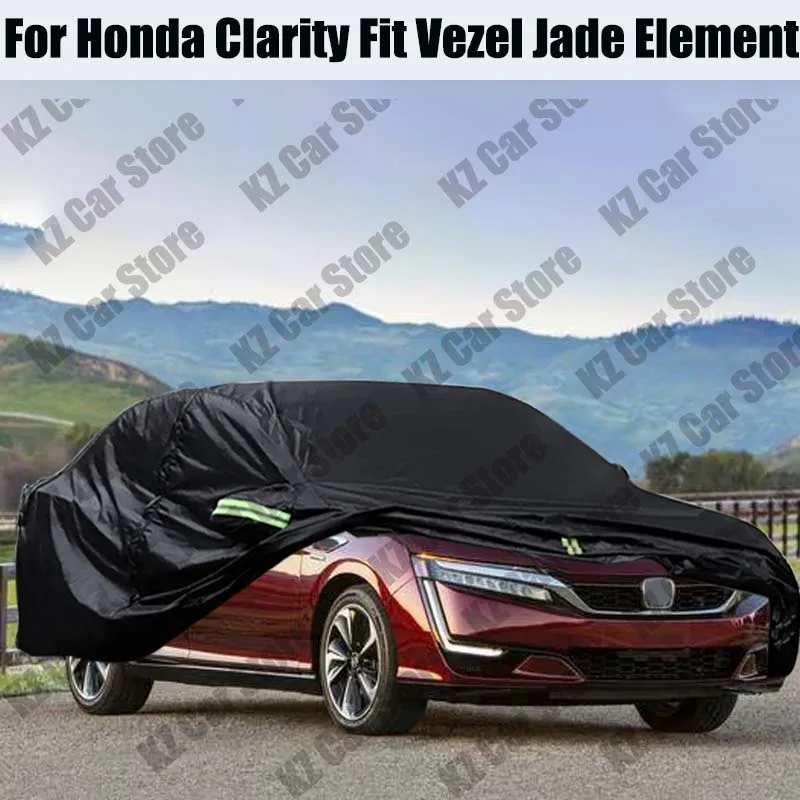 

Car Cover Auto Outdoor Anti-UV Sun Snow Rain Protection Windproof Cover For Honda Clarity Fit Vezel Jade Element