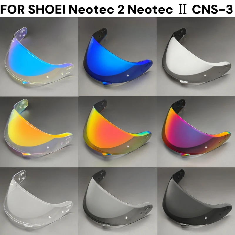 

Neotec 2 CNS-3 Helmet Visor For Shoei Neotec II Motorcycle Helmets Visera Sunshield Uv Protection Glasses Moto Casco Lens