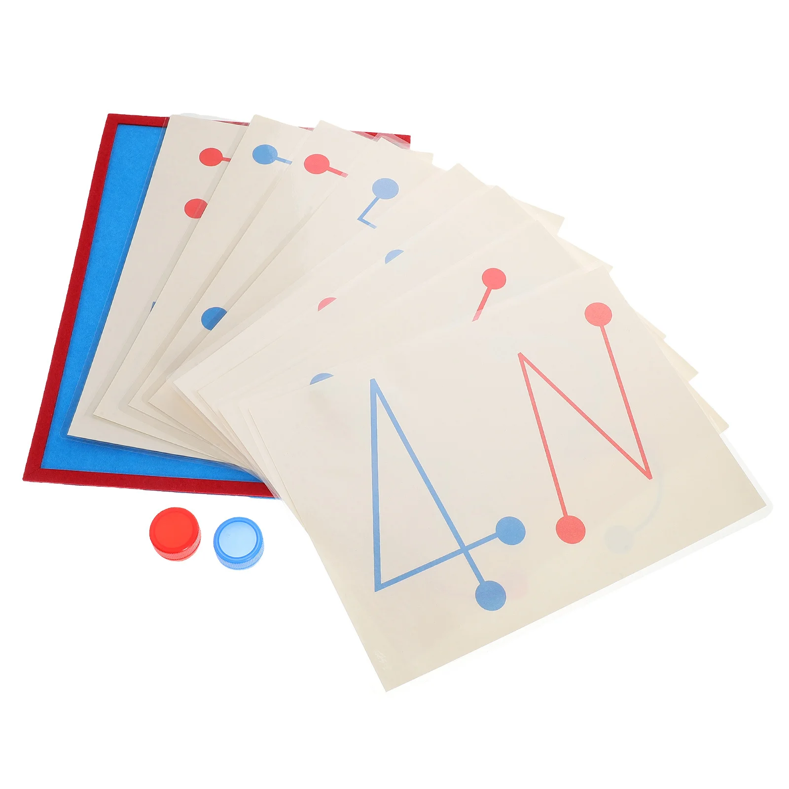 8-częściowy zestaw do rozwoju mózgu dla dzieci, rozwijający logiczne myślenie, kreatywność, koordynację wzrokowo-ruchową, gry edukacyjne dla przedszkolaków.