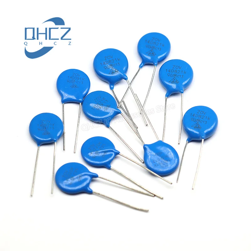 20pcs/lot Resistor Varistor 14K 14D 270 470 151 201 221 471 561 621 681 821 New and Original In Stock