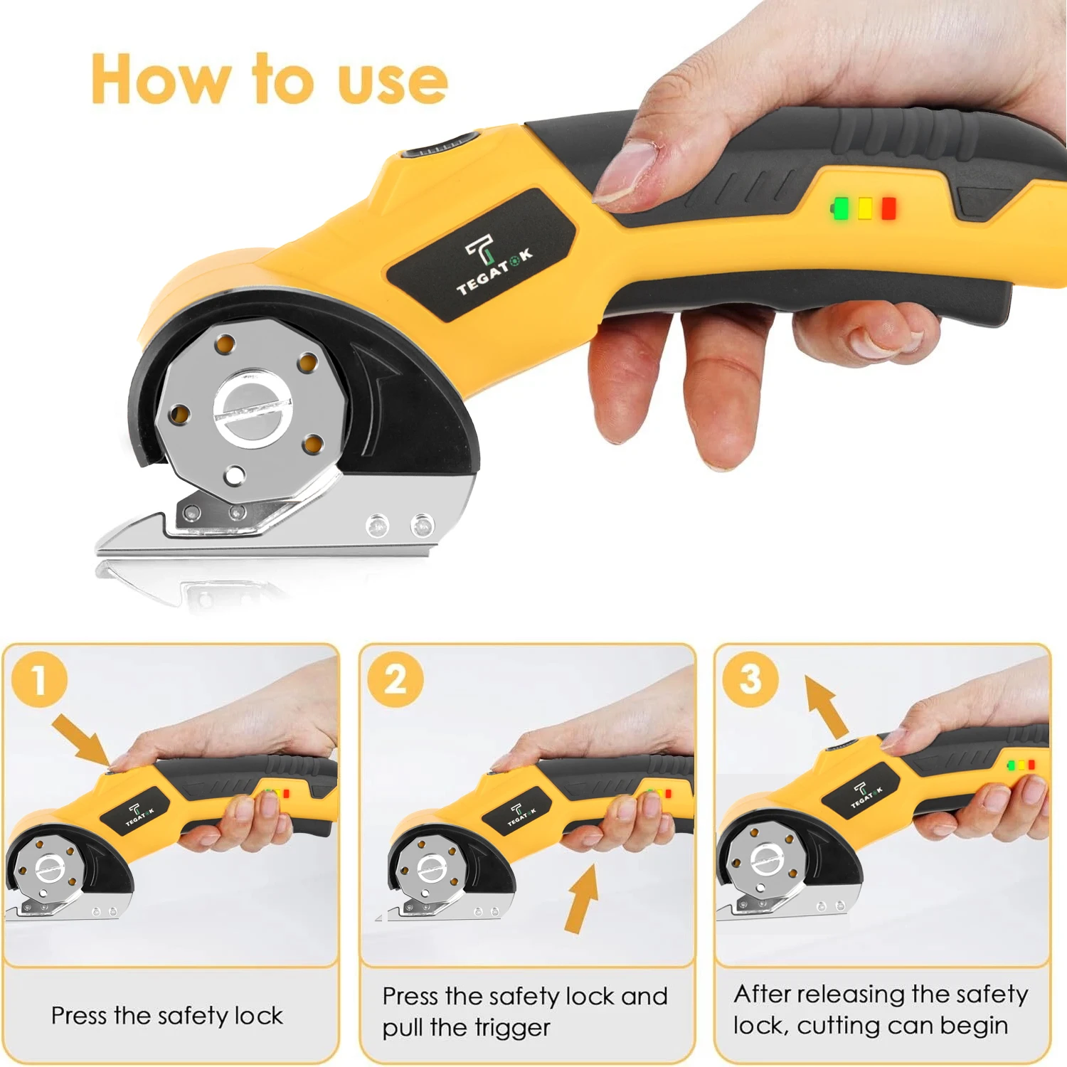 قطع كهربائي اللاسلكي قاطع الورق المقوى 2000mA بطارية مصباح ليد يده صندوق كرتون صغير أداة قطع السجاد قابلة للشحن #4