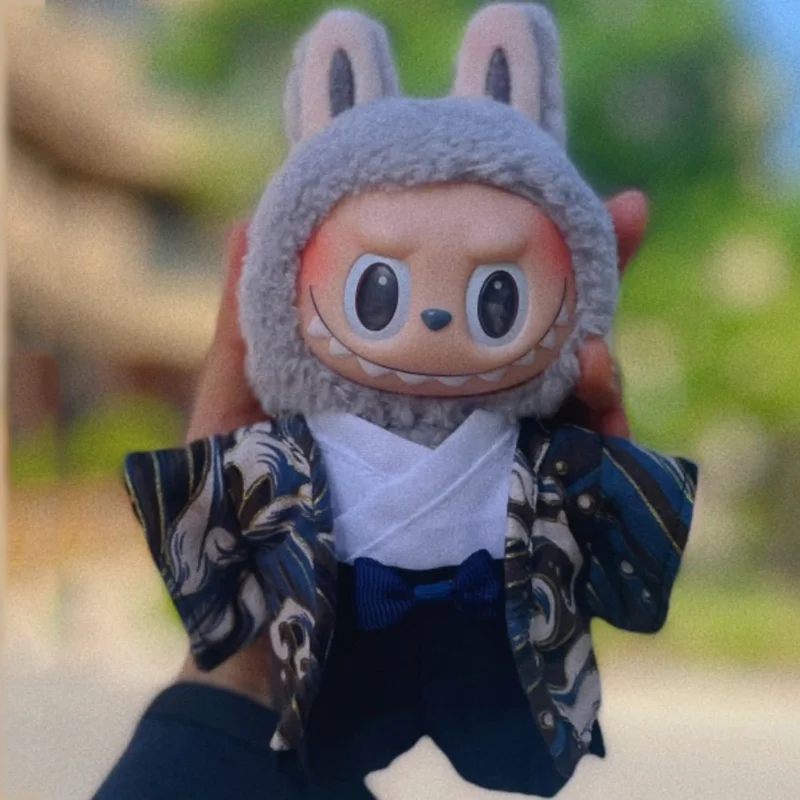 

Kimono Clothes Suitable for 17cm Dolls Lobuboo Clothes Accessories(No Doll), Cute Colorful Outfit Suitable for 6.69inch (17cm) D