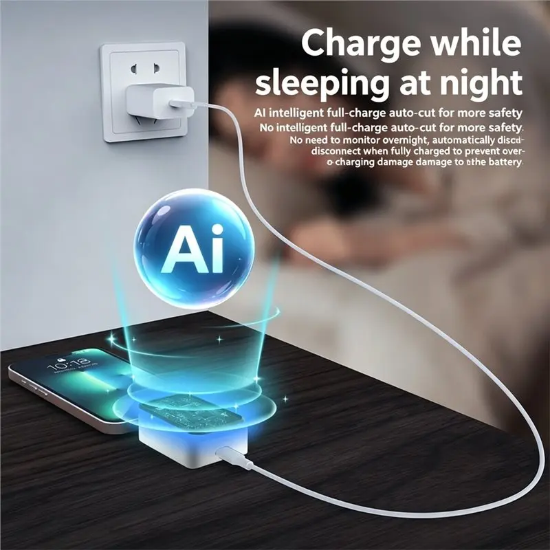 A25I-M10 Full-Charge Protection Auto-Disconnect Charging Connector For Smartphones And Tablets Anti-Overcharge