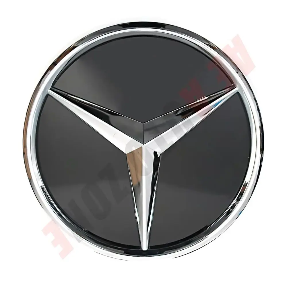 

For Mercedes Benz GLC X253 GLE W167 GLS X167 V W447 silver Border Newest 3D And Black Border LED Mirror Grille Star Logo Emblem