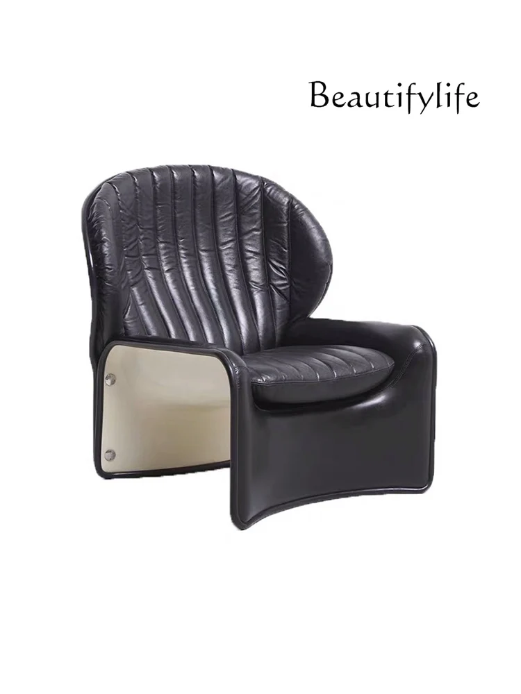 

Nordic Creative Designer Light Luxury Special-Shaped FRP Sales Office Art Leisure Recliner