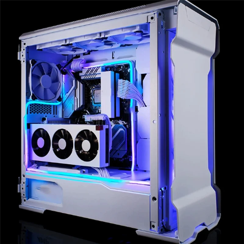 ABZL ATP-M5 RGB Neon Chassis Light Strip ARGB LED Strip 550Mm 5V 3PIN AURA Sincronização Endereçável Decoração de Case de Computador