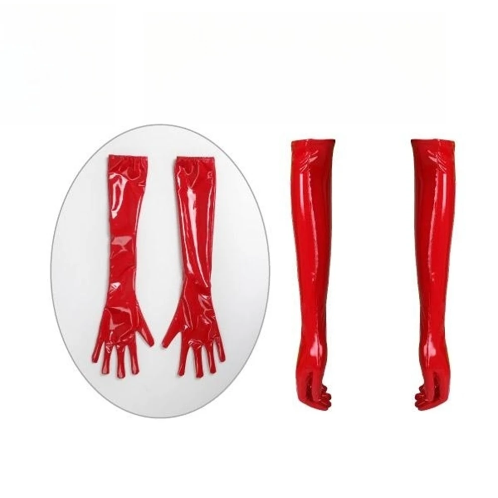 Original Design Leder Pu Handschuhe Mädchen Cosplay Punk Handschuhe Gothic Pu Zubehör Handschuhe