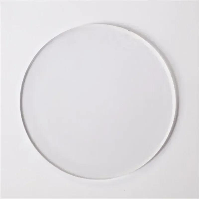 5pcs Thickness 2mm Round Plexiglass plastic Sheet acrylic board organic glass polymethyl methacrylate customized cutting service