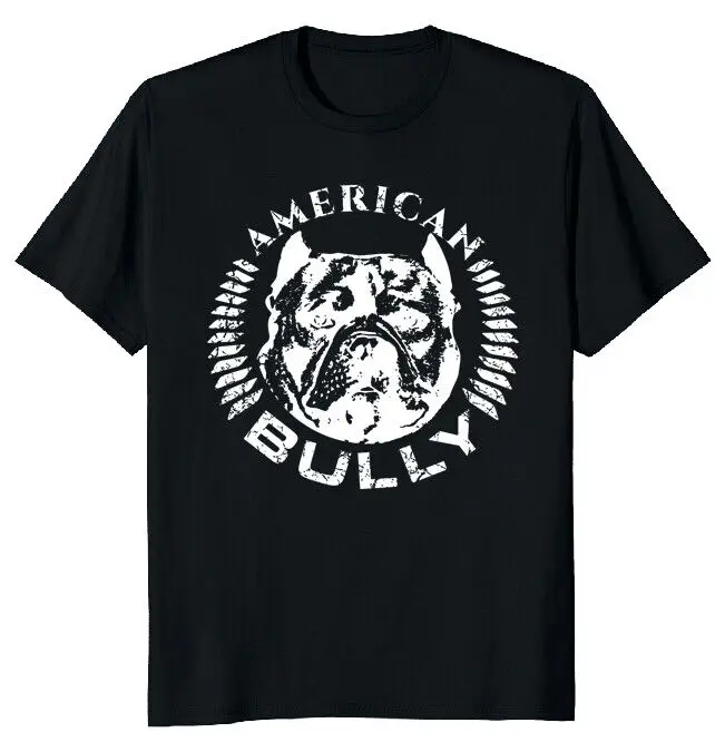 American Bully Bulldog Lover Classic T-Shirt Fast ShippingAnime Pattern Summer Clothing