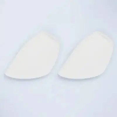 

2Pcs Plastic Inclined Head Lamp Shade Horseshoe Design Simple Lamp Cover Warm Light Shade Suitable for Table Wall Floor Lamps