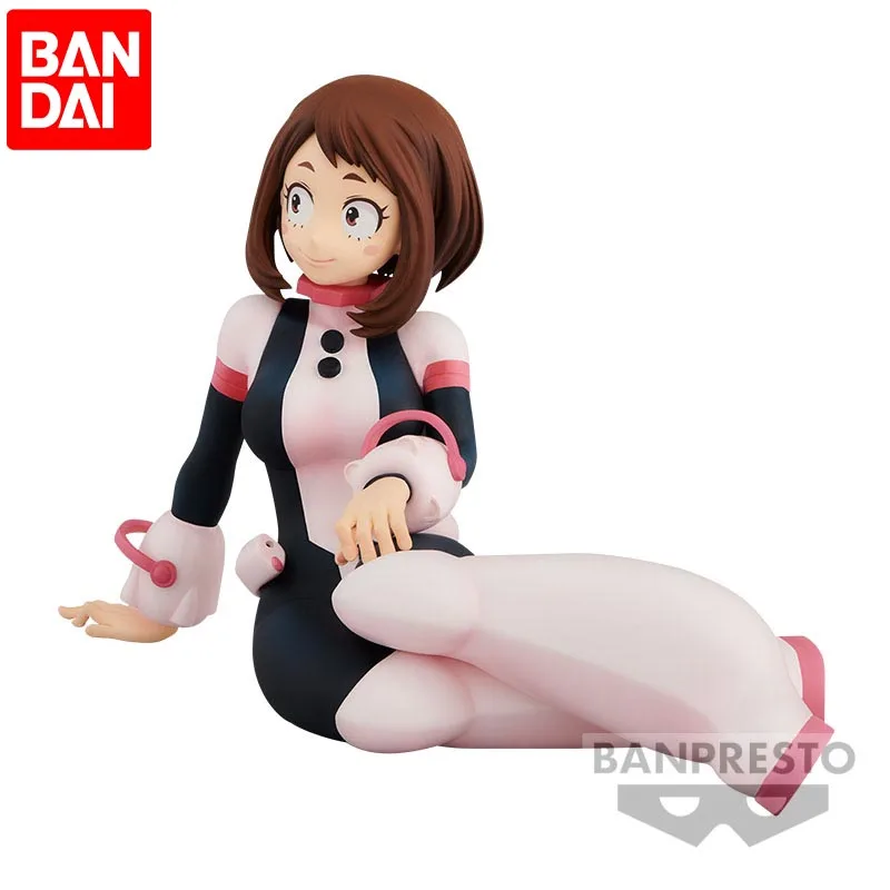 

Bandai Banpresto My Hero Academia Ochako Uraraka Anime Figure Collection Children's Model Toy Desktop Decoration Birthday Gift