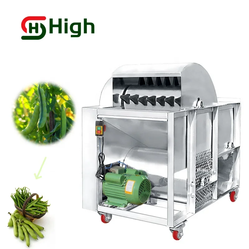 New Design Green Bean Picking Machine Good Quality Pigeon Peas Picker Machine Edamame Beans Picker Harvester on Hot Sale