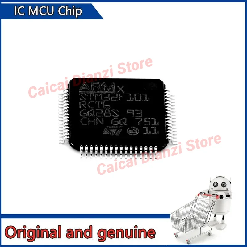 

Чип STM IC STM32F101RCT6 STM32F101RC STM32F101 STM32F STM32 MCU, электронные компоненты