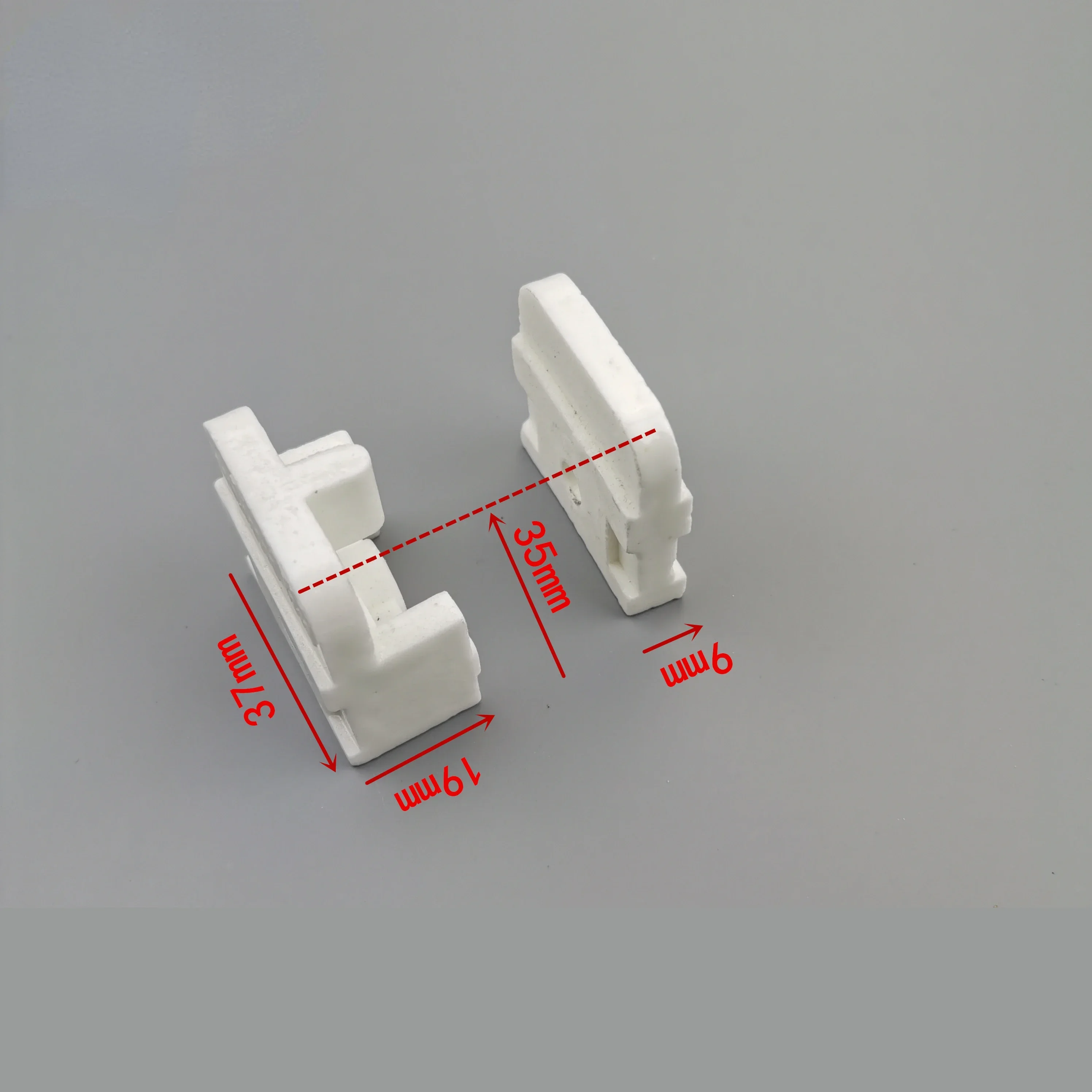 Ceramic terminal block high frequency porcelain terminal block high temperature terminal post porcelain connector porcelain seat