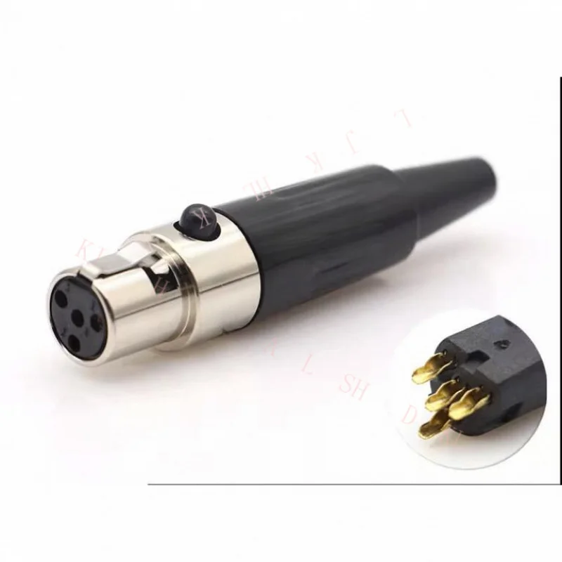 NN for AG4F Mini four-pin XLR socket Mini RCA socket wireless microphone headset