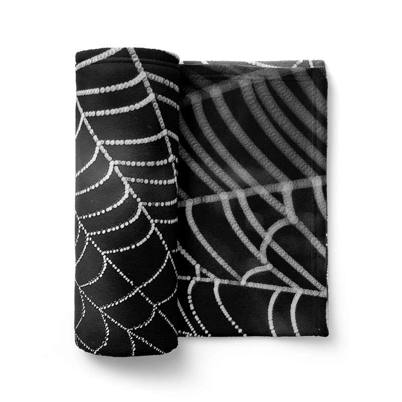 Gaslight Gatekeep Girlboss Spider Web Throw Blanket for Women Men Girls Boys Kids Pets Dogs Cats Couch Sofa Bed Decor