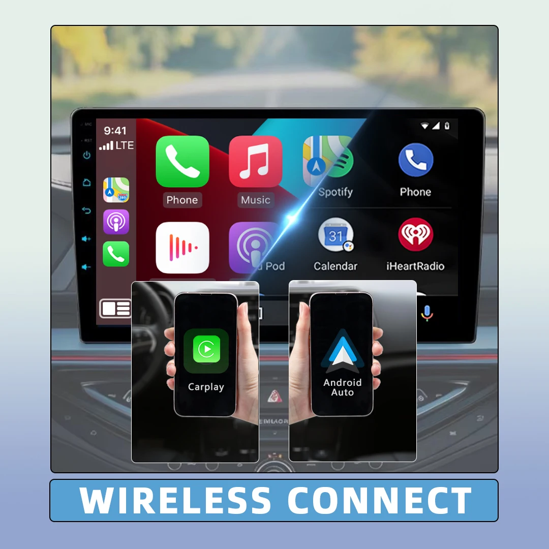 راديو تلقائي XFY CarPlay يعمل بنظام أندرويد لسيارة VW BMW Jeep Audi Honda Ford KIA أنظمة ذكية للسيارة RDS DSP 2DinAutoradio جديد 2026 #5