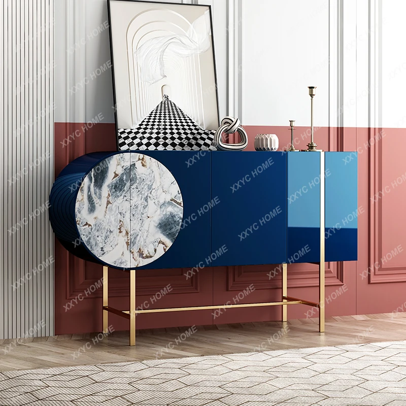 

Light luxury porch cabinet simple modern living room decoration home storage home dining edge fashion