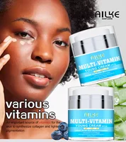 Ensemble de soins éclaircissants pour la peau AILKE Multi Vitamines, avec vitamines C, E, B5, hydratant, anti-taches brunes, anti-rides, unifiant le teint pour femmes 4