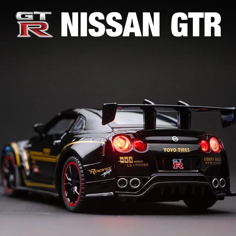 1:32 NISSAN GTR GT-R R35 Alloy Car Model Diecasts & Toy Vehicles Toy Cars Kid Toys For Children Gifts Boy Toy A298