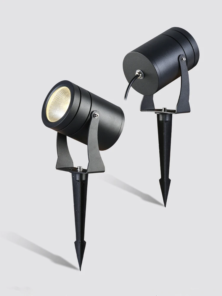 

Dimmable LED Garden Lights Outdoor Waterprof Lawn Lamp 220V12V 12W15W 30W Landscape Spike Bulb IP65 Light Garden Path Spotlights