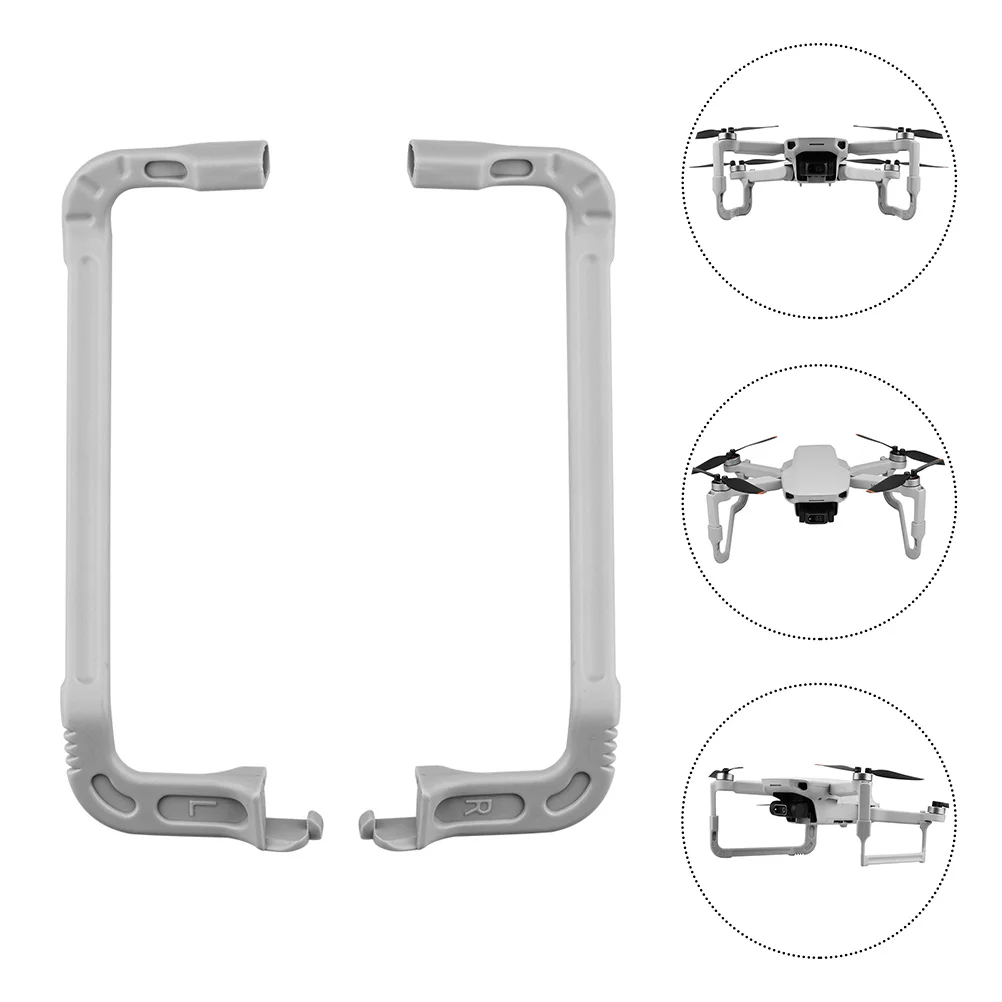 Augmenter le trépied remplacement train d'atterrissage hauteur Extender Drone de pêche Suite jambe Abs étendu Mini