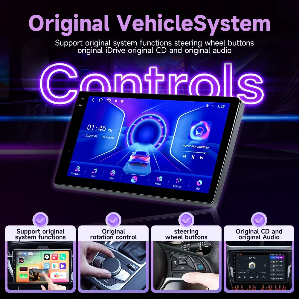 Android 16 For Ssangyong Rodius Turismo Stavic 2013+ Radio Carplay Car Multimedia Player Intelligent System Auto Navigation GPS
