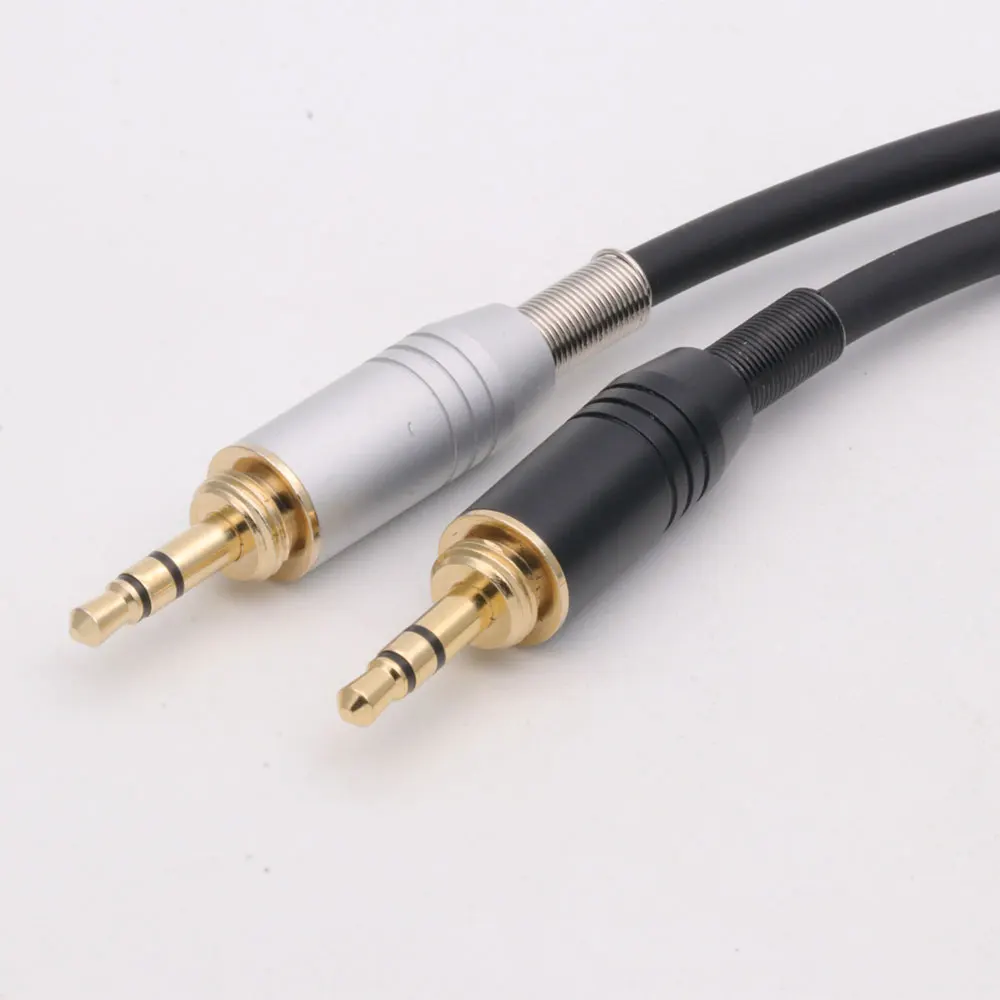 2PCS 3.5MM Jack 3 Poles Stereo Male Plug Soldering Wire Connector For Microphone MIC Headphone Earphone Speaker Audio&Video