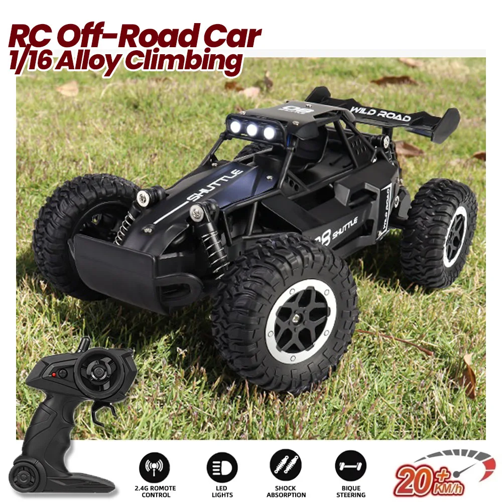 リモートコントロールカー-rc-ドリフトレーシング-1-16-車両オフロード合金クライミング車両屋外高速全地形玩具男の子ギフト