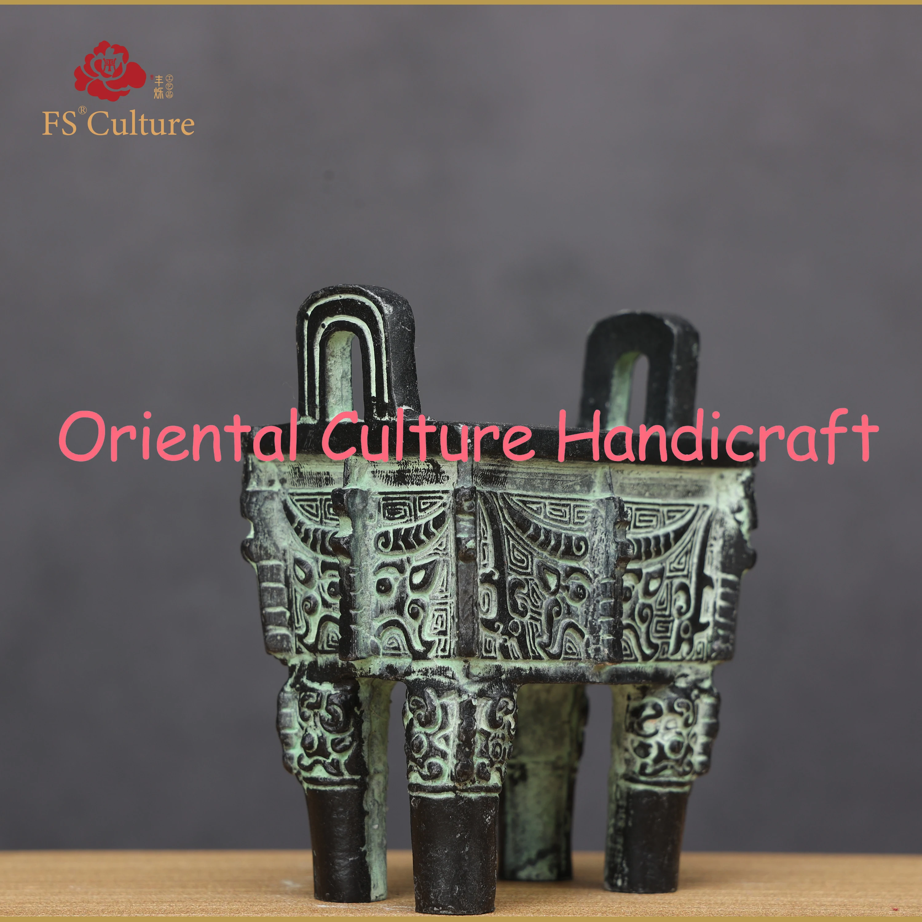 Alloy Bronzes Of The Zhou Dynasty In China, Ding，Handicrafts, Home Or Office Ornaments，Collectibles，High-End Cultural Gifts