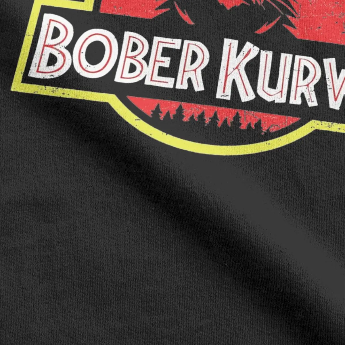 Men T-Shirt Bobr Bober Kurwa Beaver Boberek Casual Cotton Tee Shirt Short Sleeve T Shirt Round Neck Clothes Printed