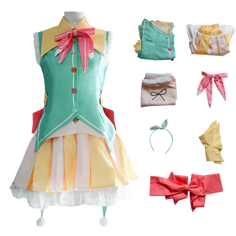 

World Plan, Color Stage Feat.cos Clothing Kusanagi Ningning Cosplay Animation Clothing Two-dimensional Animation Exhibition Set