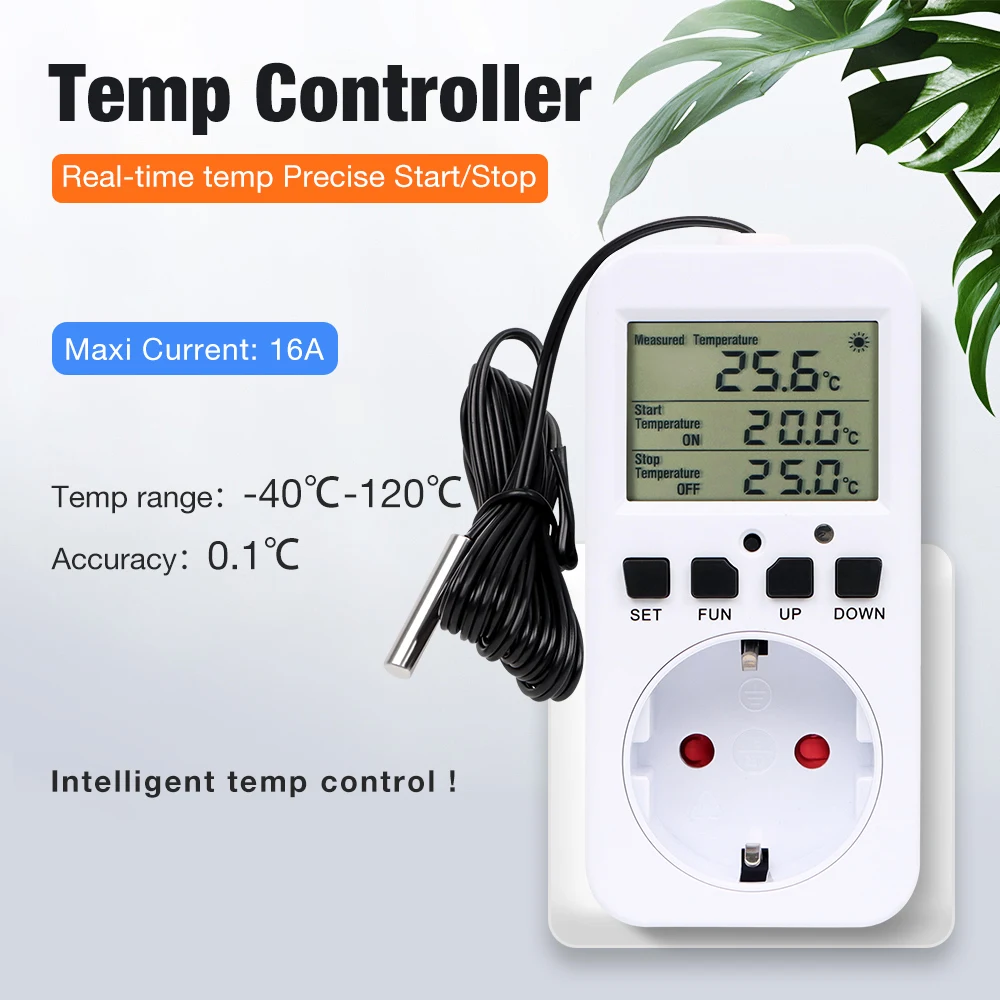 16A 0.1℃ Automatic …