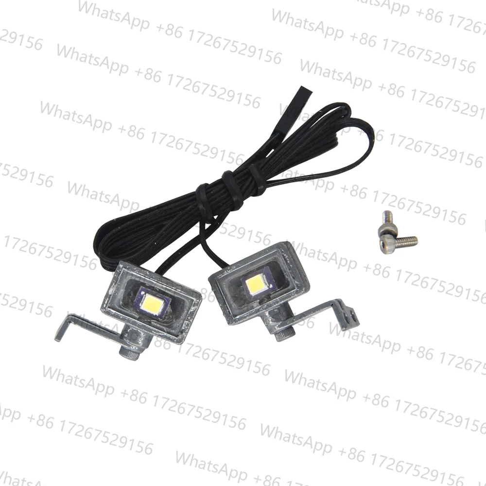 Excavator EC160E Arm Upgrade White LED Light 4~6V for 1/14  E E010 E111 Model Tamiya Accessories