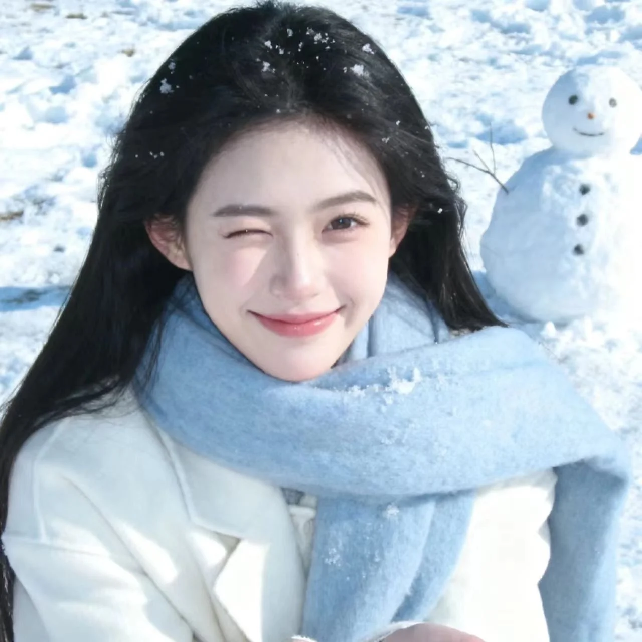 

Синий шарф с кисточками, женский, зимний, теплый, мягкий, однотонный, модный, в корейском стиле, для подростков, согревающий шею