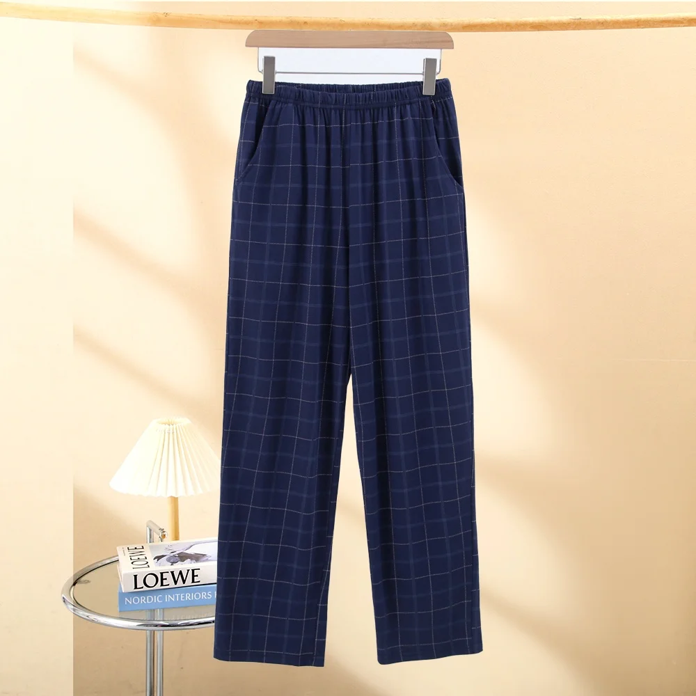 Dark blue pajama pants
